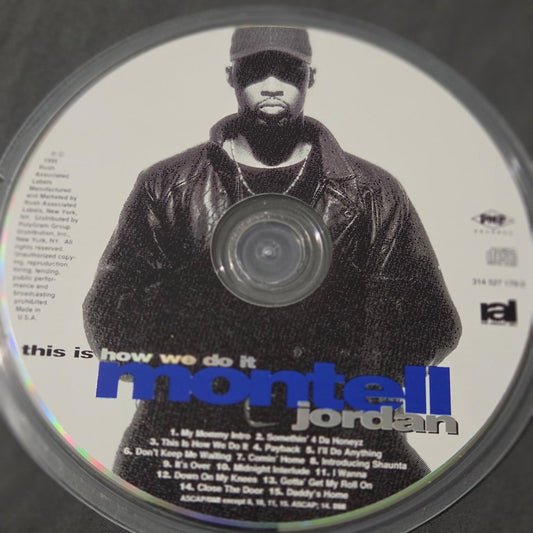 Vtg 1995 Montell Jordan THIS IS HOW WE DO IT CD RAP HIP HOP