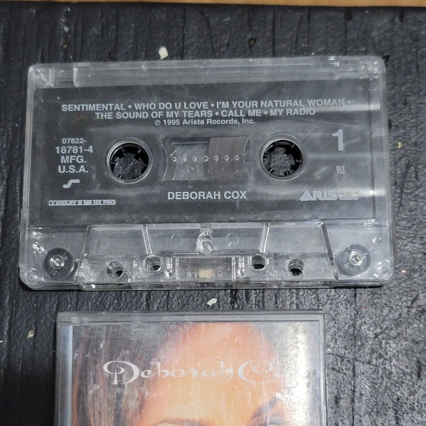Vtg 1995 Deborah Cox DEBORAH COX Cassette Tape