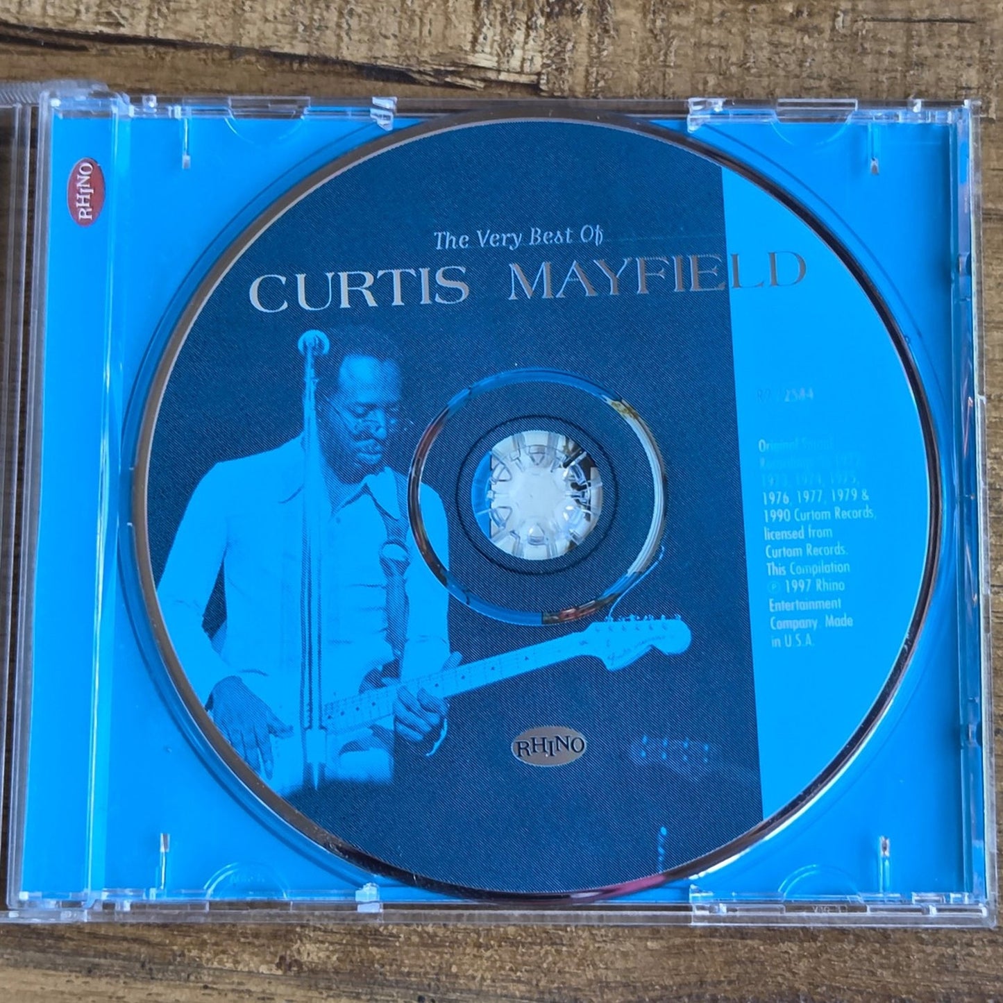 Vtg 1997 Curtis Mayfield THE VERY BEST OF CURTIS MAYFIELD CD