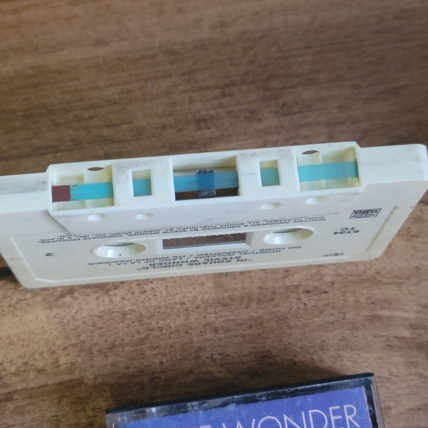 Vtg 1985 Stevie Wonder IN SQUARE CIRCLE Cassette Tape