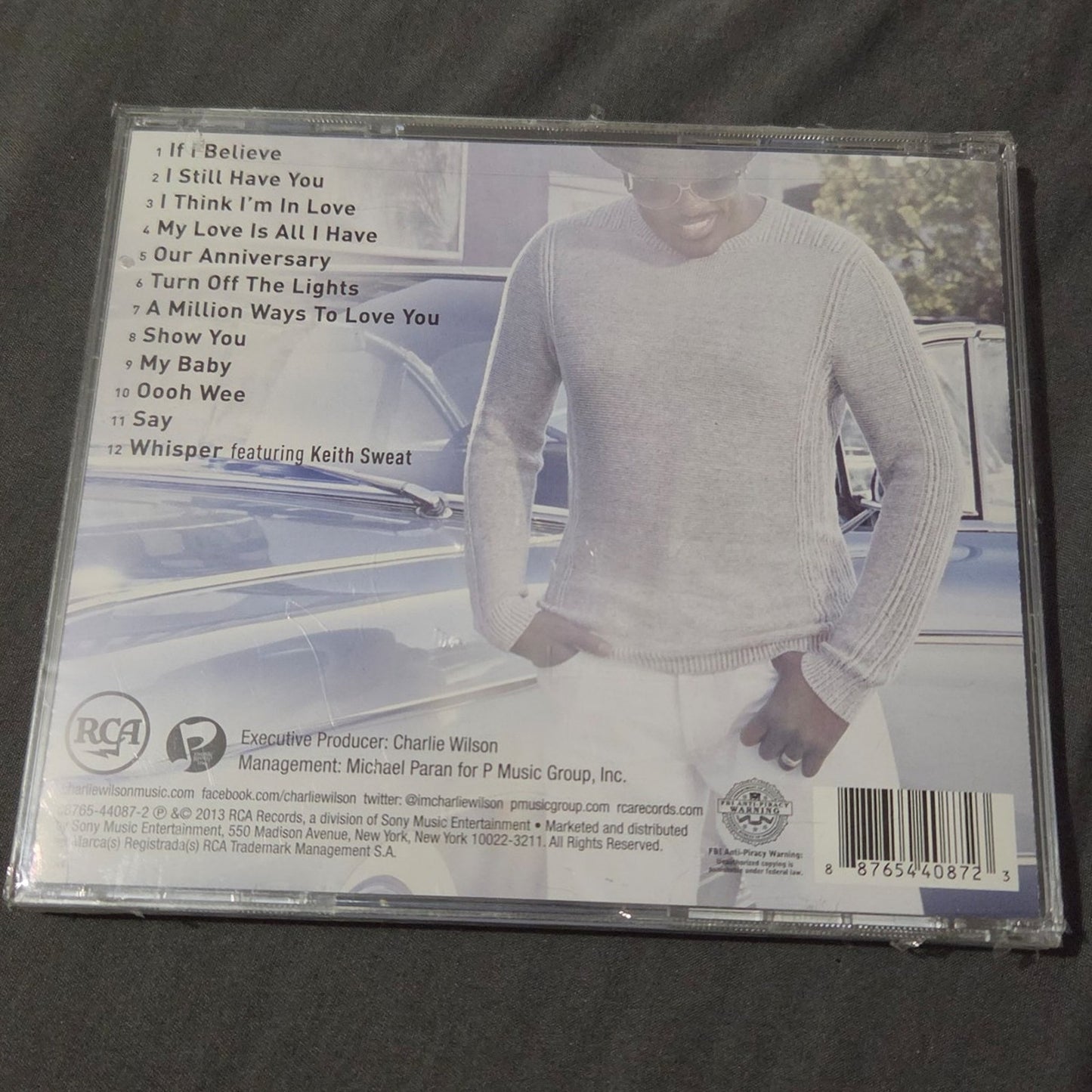 Charlie Wilson LOVE, CHARLIE CD