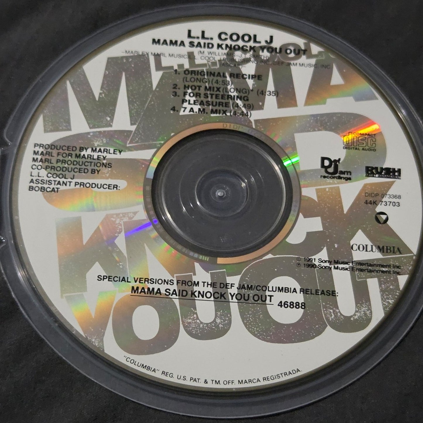 Vtg 1991 LL Cool J MAMA SAID KNOCK YOU OUT Maxi Single CD