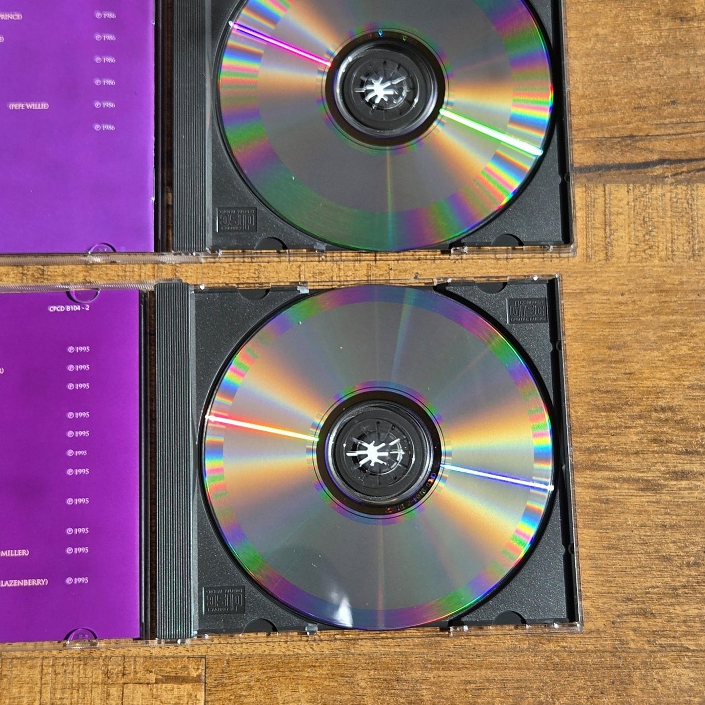 Vtg 1995 94 East feat Prince Symbolic Beginning CD Set