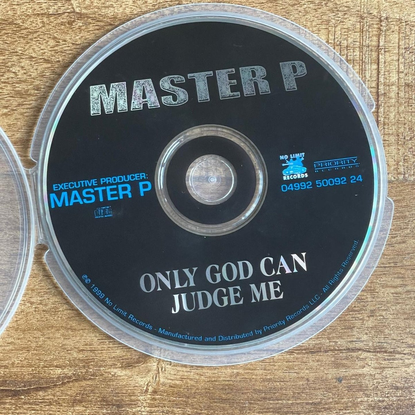Vtg 1999 Master P ONLY GOD CAN JUDGE ME CD RAP HIP HOP
