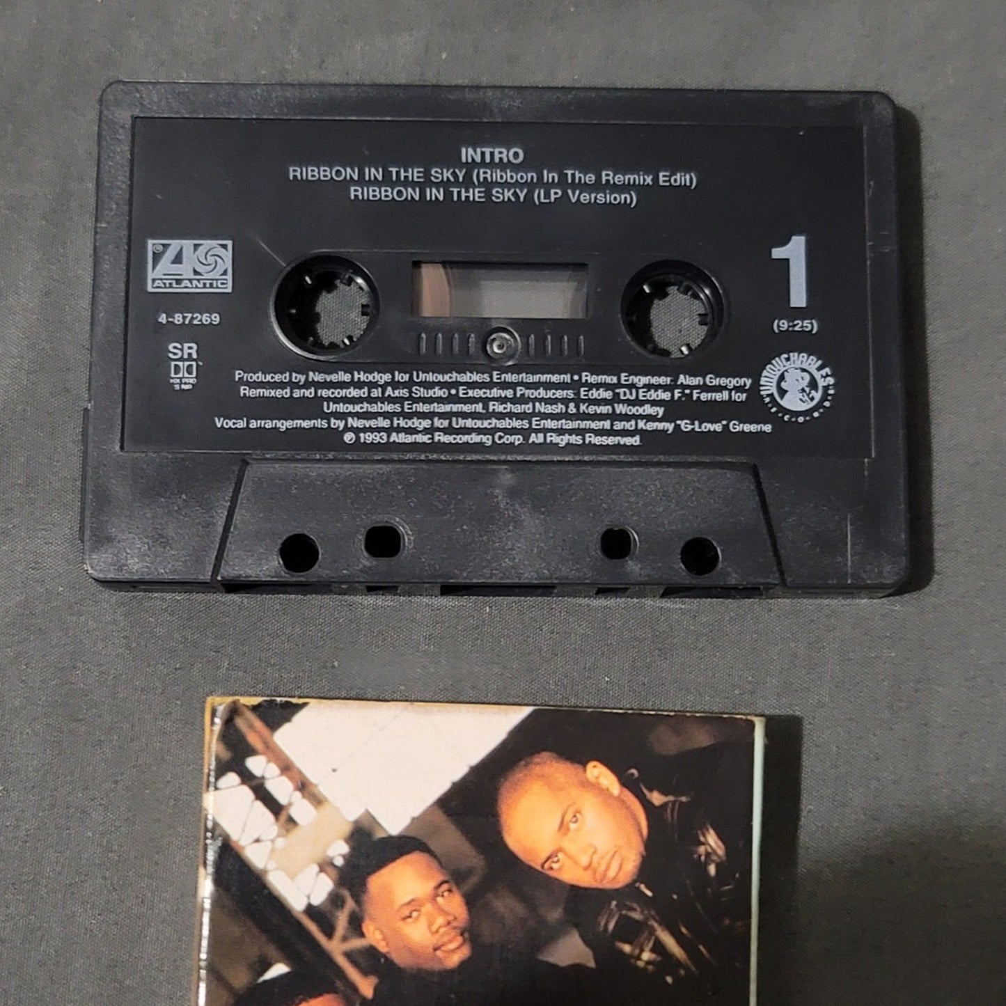Vtg 1993 Intro RIBBON IN THE SKY Single Cassette Tape