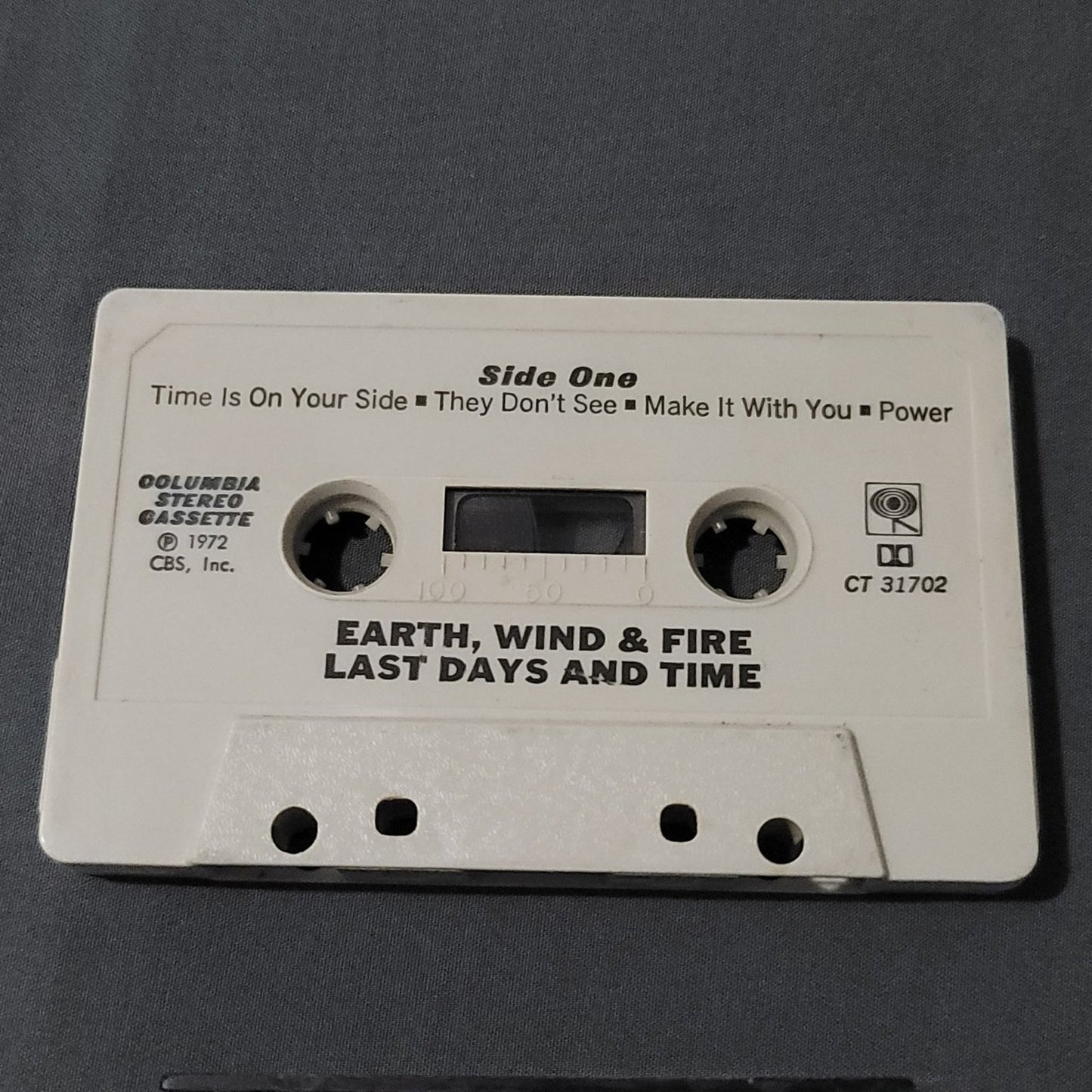 Vtg 1972 Earth, Wind & Fire Cassette Tape