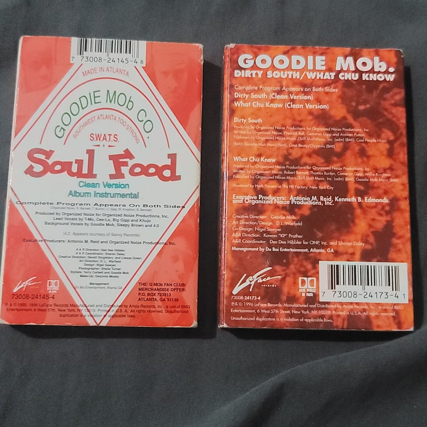 Vtg 90s Goodie Mob Cassette Single Bundle