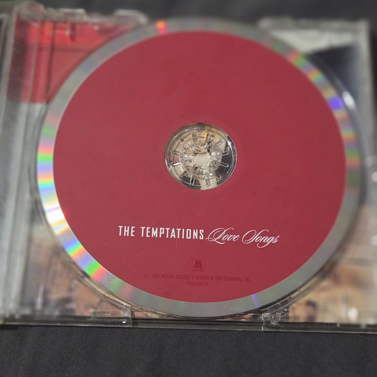 Vtg 2004 The Temptations Love Songs CD