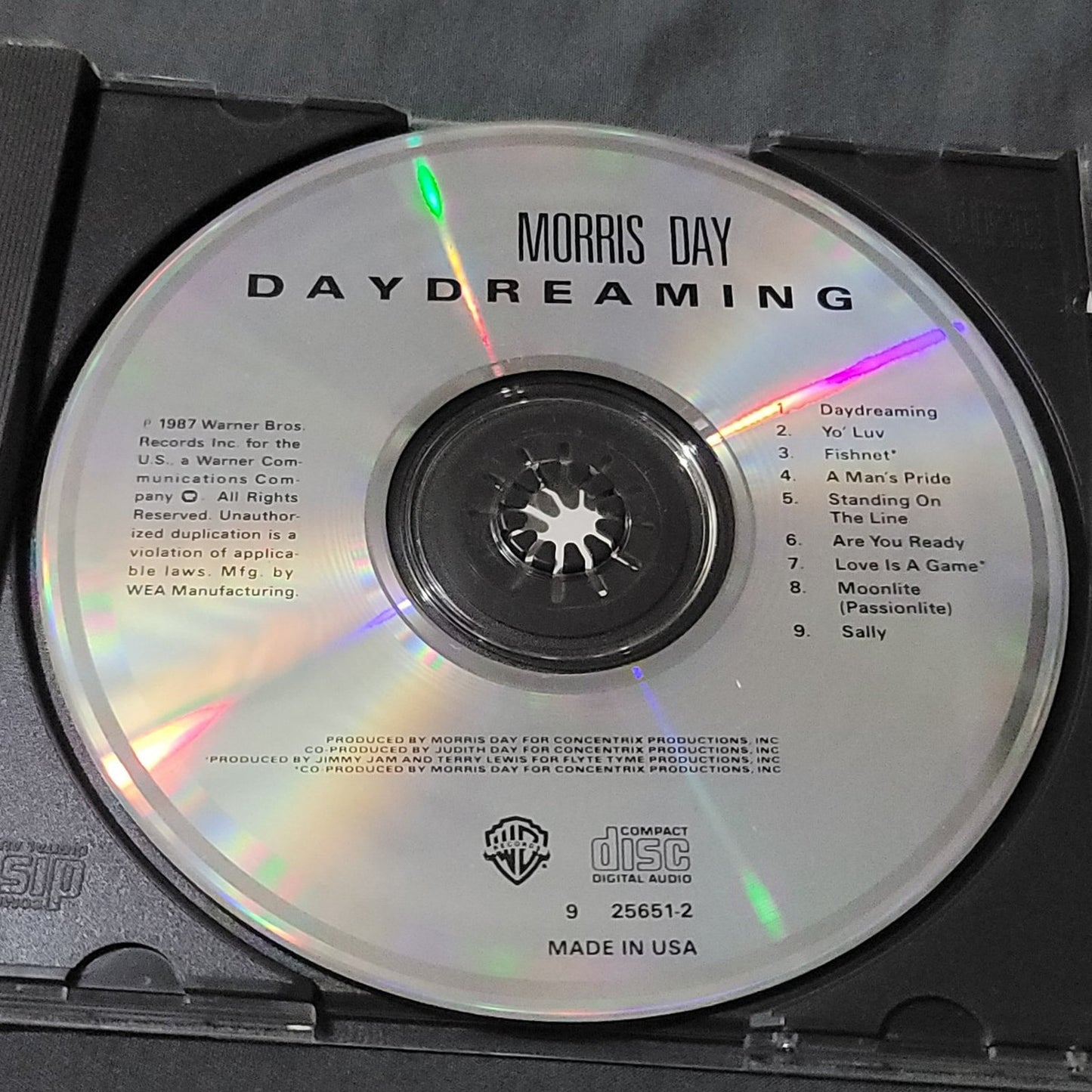 Vtg 1987 Morris Day Daydreaming CD