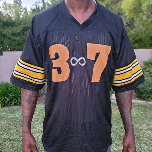 Continual Coincidences Brand Upcycled Vintage Football Jersey FAVORED
