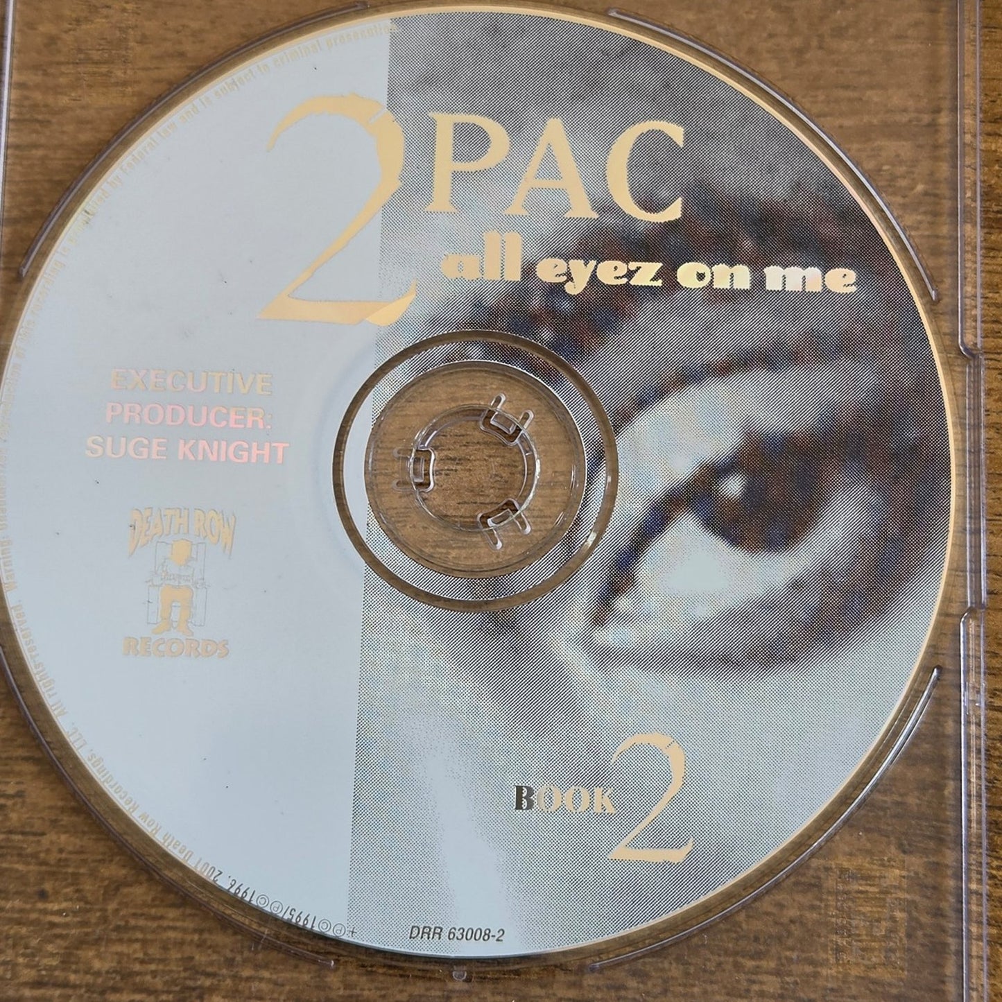 Vtg 2Pac Tupac ALL EYEZ ON ME Double CD HIP HOP RAP DEATH ROW RECORDS