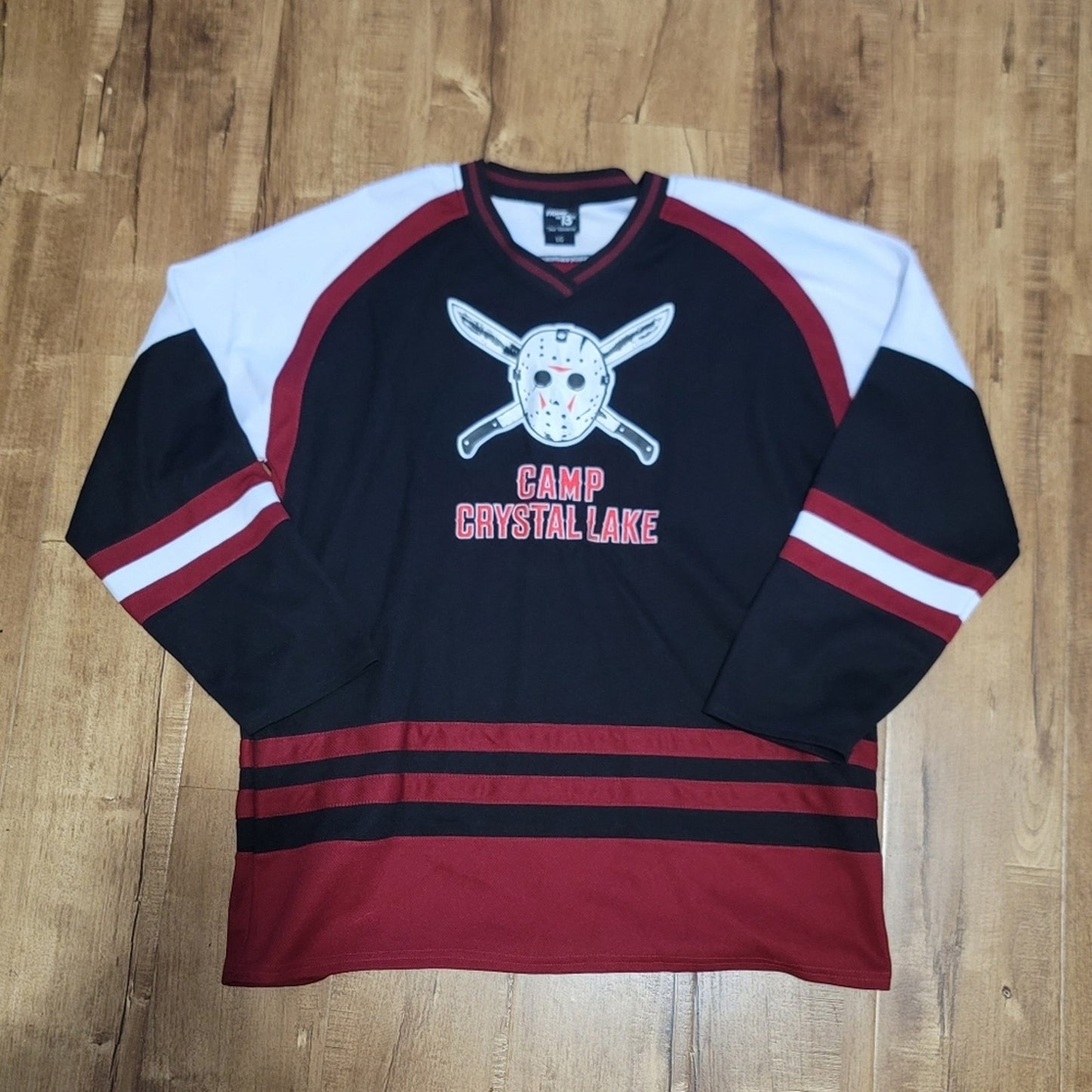 Friday The 13th Jason Voorhees Camp Crystal Lake Hockey Jersey