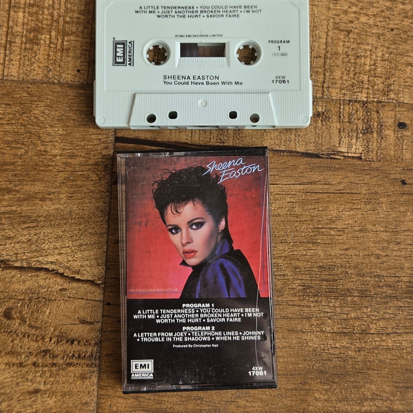 Vtg 1981 Sheena Easton You Could Have Been With Me Cassette Tape