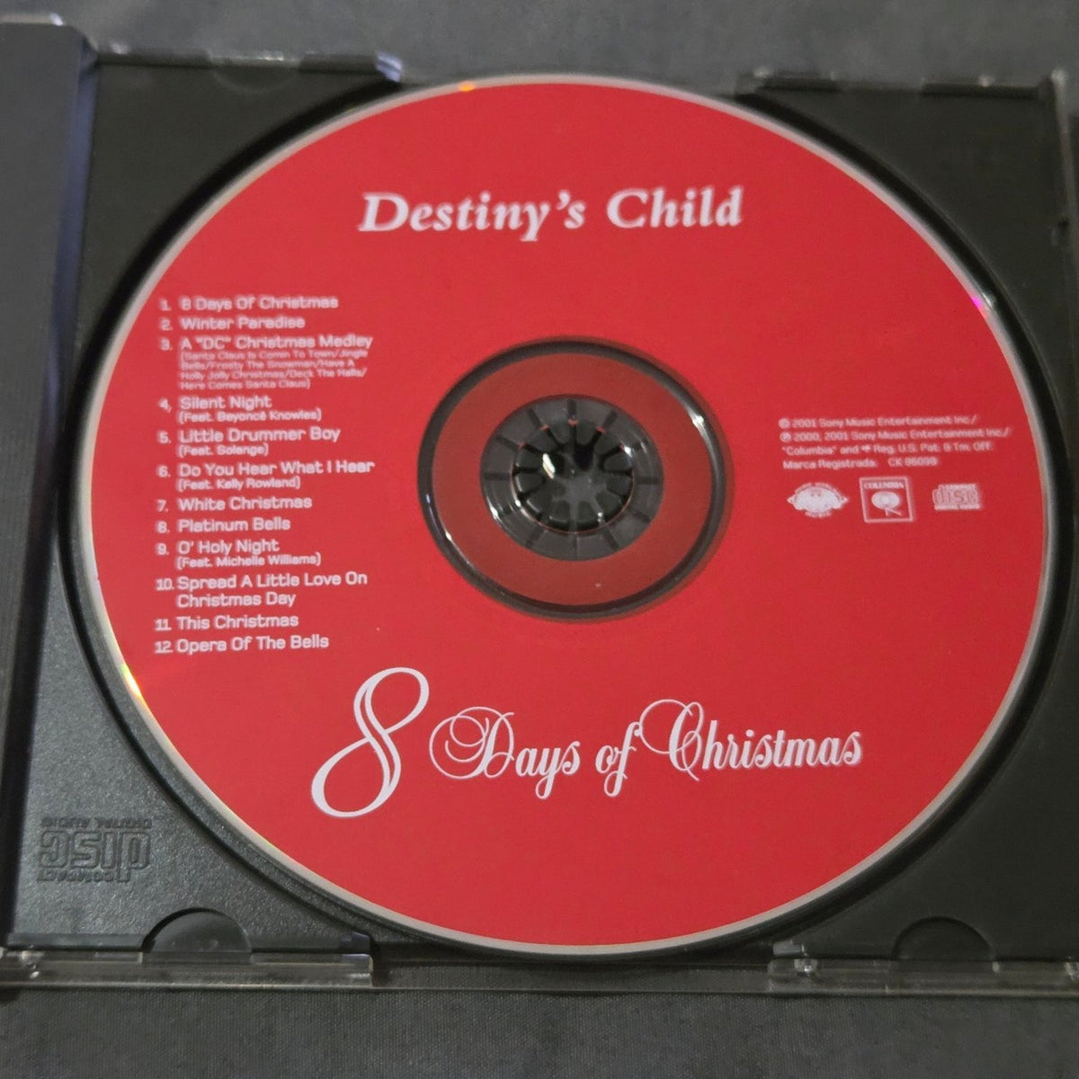Vtg 2001 Destiny's Child 8 Days of CHRISTmas CD