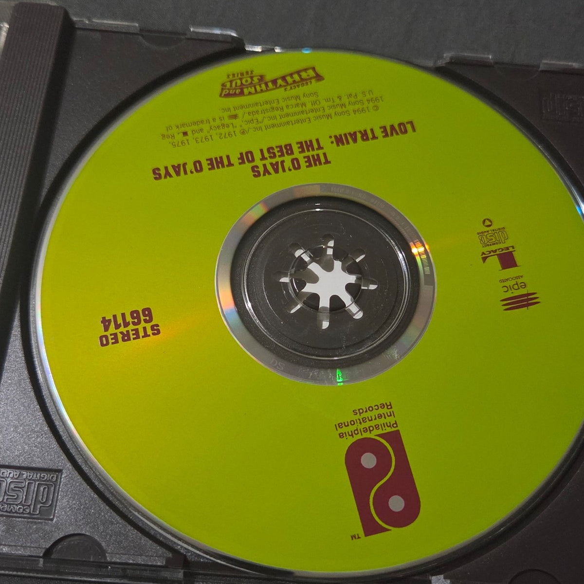 Vtg 1994 The O'Jays Love Train The Best of The O'Jays CD