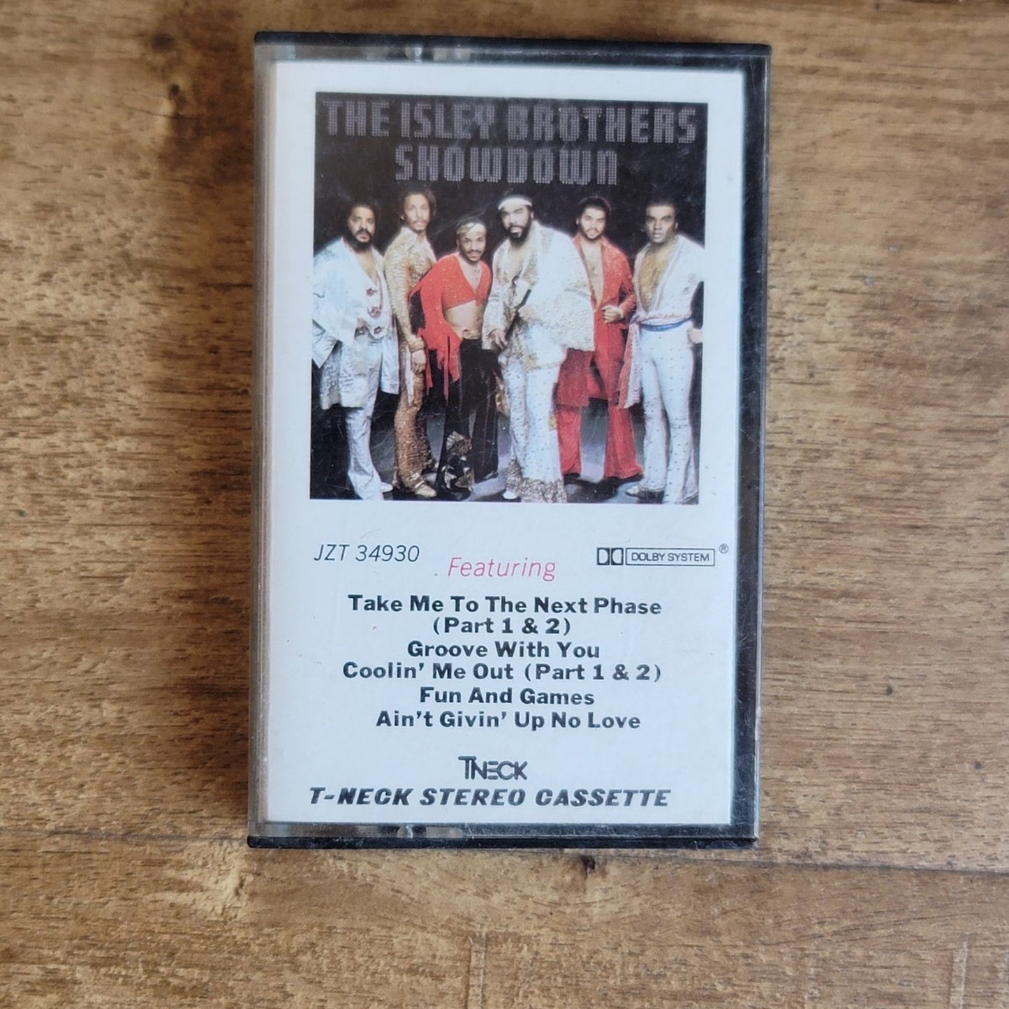 Vtg 1978 The Isley Brothers SHOWDOWN Cassette Tape