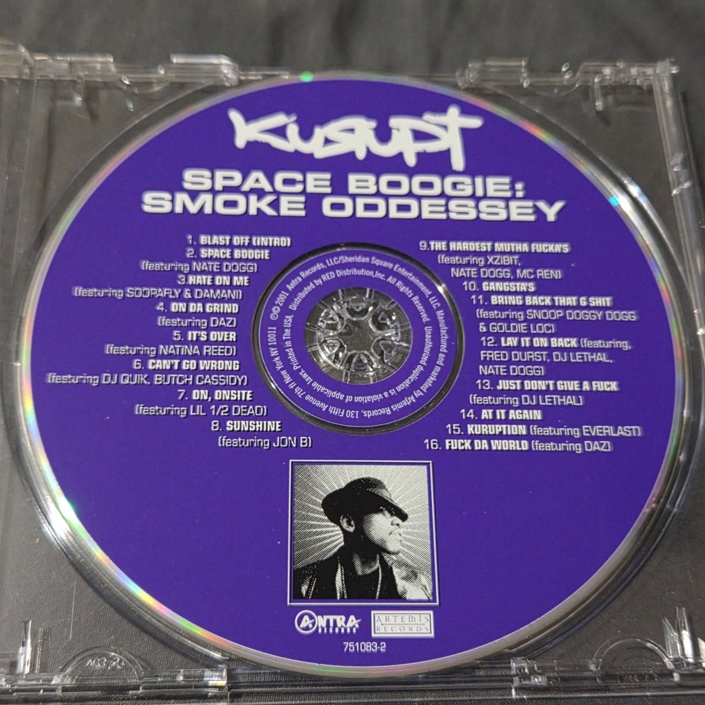 Vtg 2001 Kurupt Space Boogie: Smoke Oddessey CD