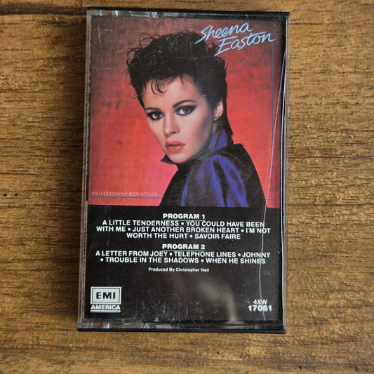 Vtg 1981 Sheena Easton You Could Have Been With Me Cassette Tape