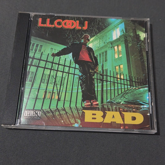 Vtg 1987 LL Cool J BAD (BIGGER AND DEFFER) CD RAP HIP HOP