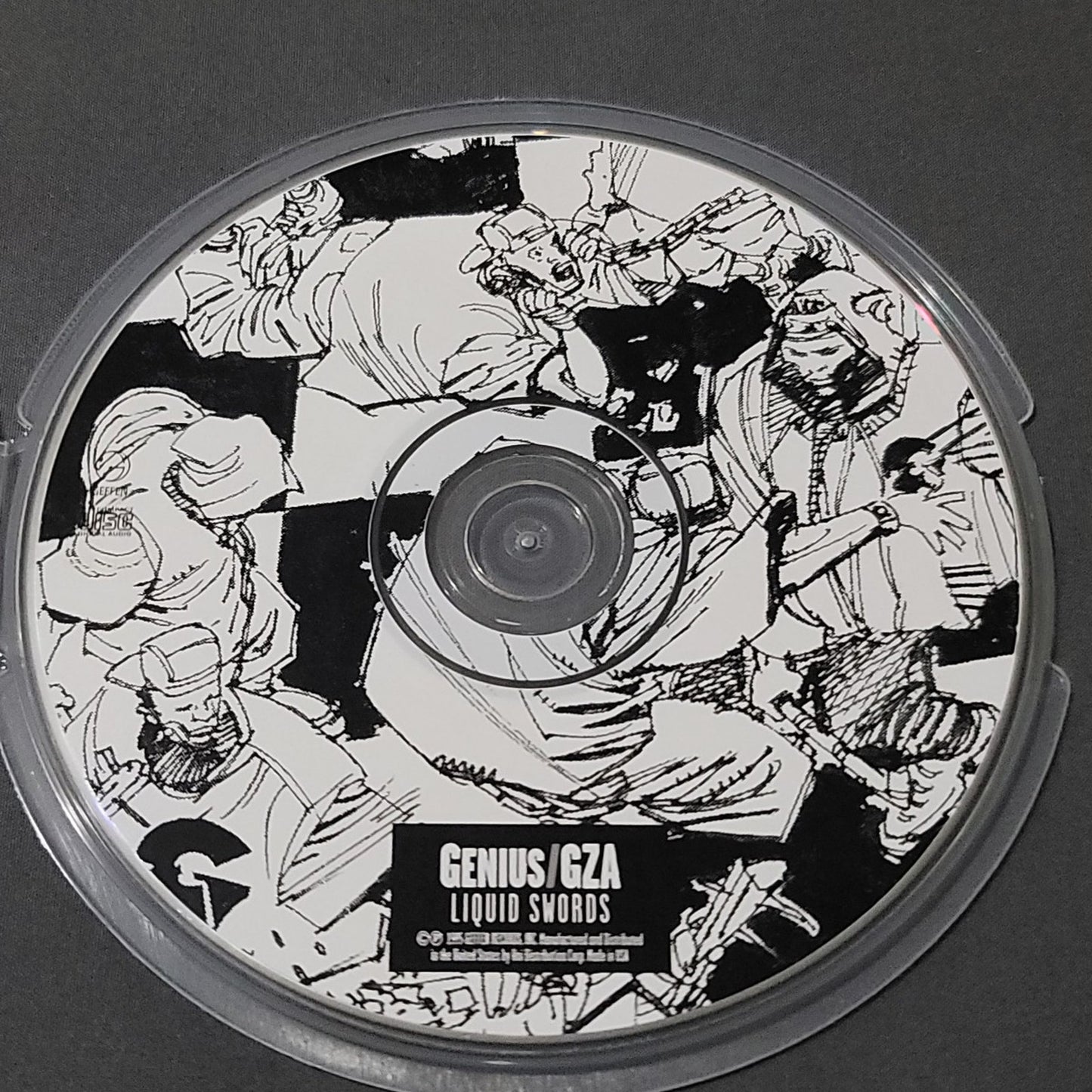 Vtg 1995  GZA/Genuis Liquid Swords CD Wu-Tang