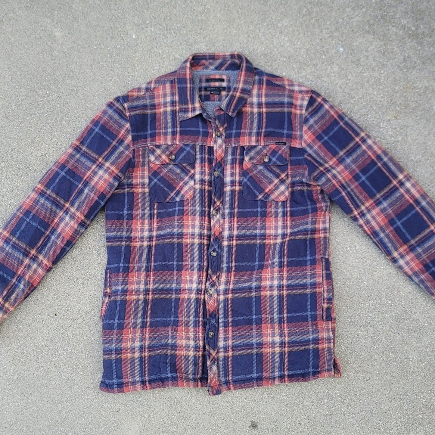 O'Neill Sherpa Lined Flannel Shirt Jacket
