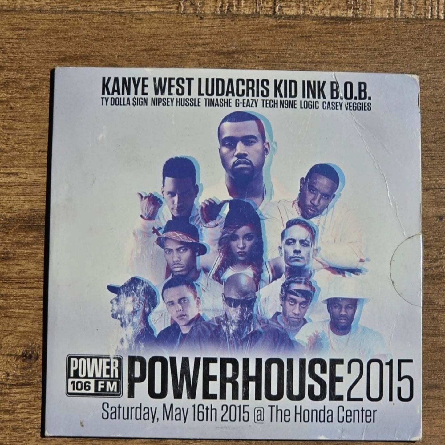 Power 106 FM POWERHOUSE 2015 PROMOTIONAL CD VARIOUS ARTISTS