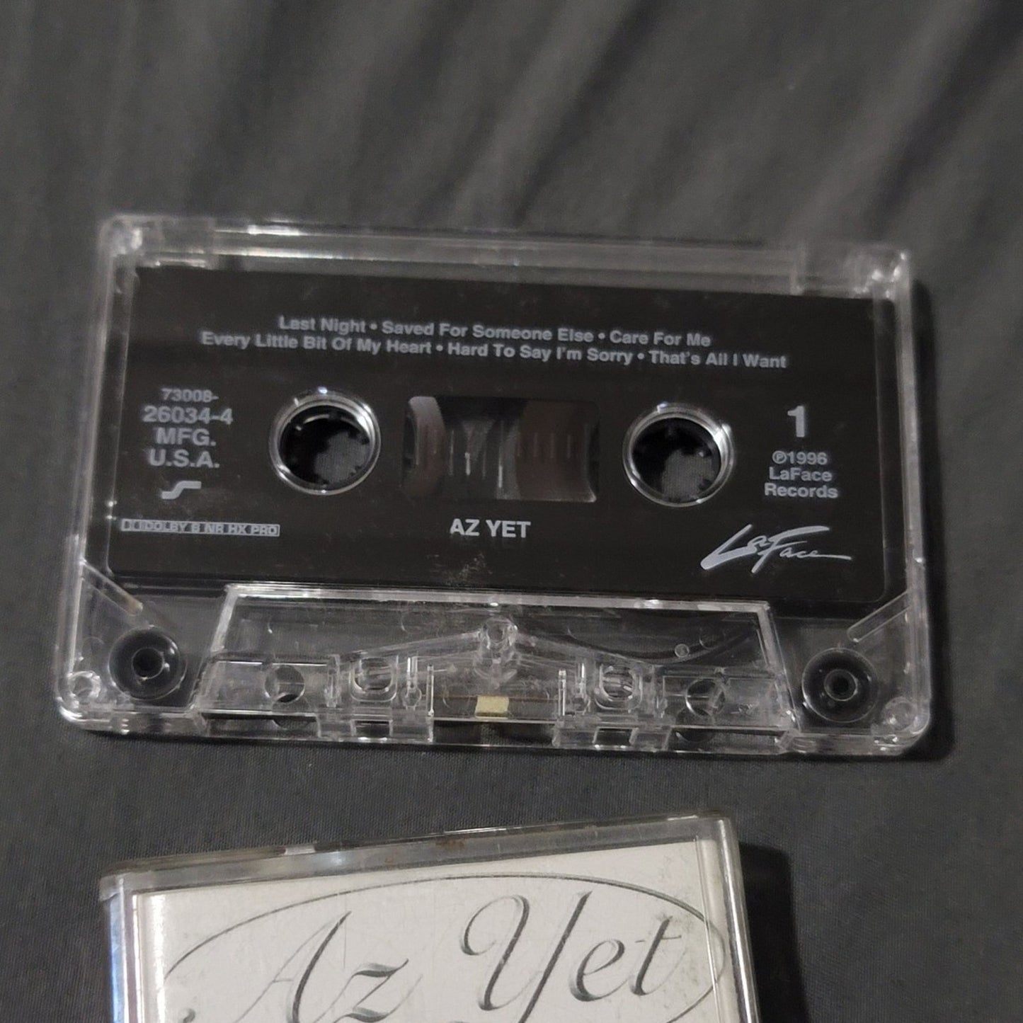 Vtg 1996 AZ YET SELF-TITLED Cassette Tape
