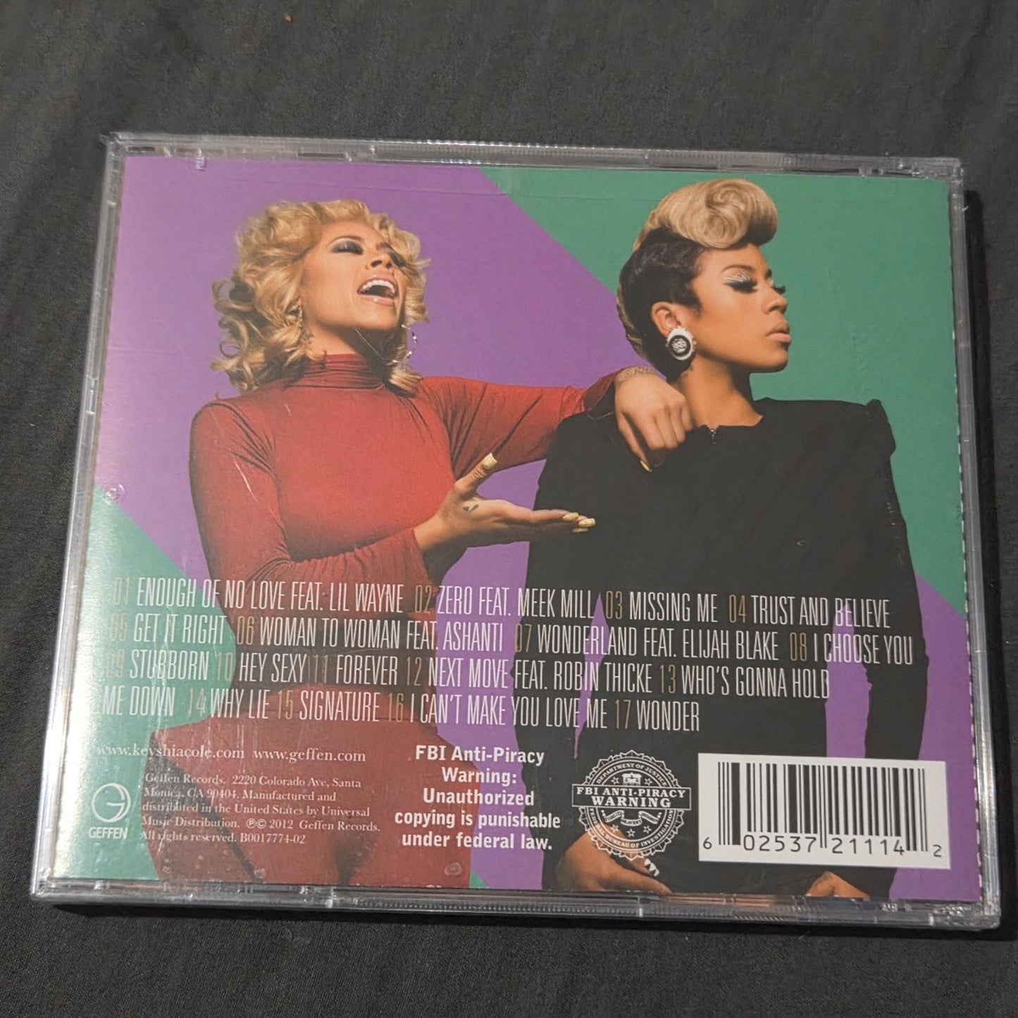 Keyshia Cole WOMAN TO WOMAN CD