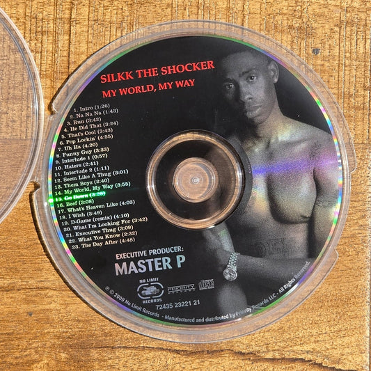 Vtg 2000 Silkk The Shocker MY WORLD, MY WAY CD RAP HIP HOP