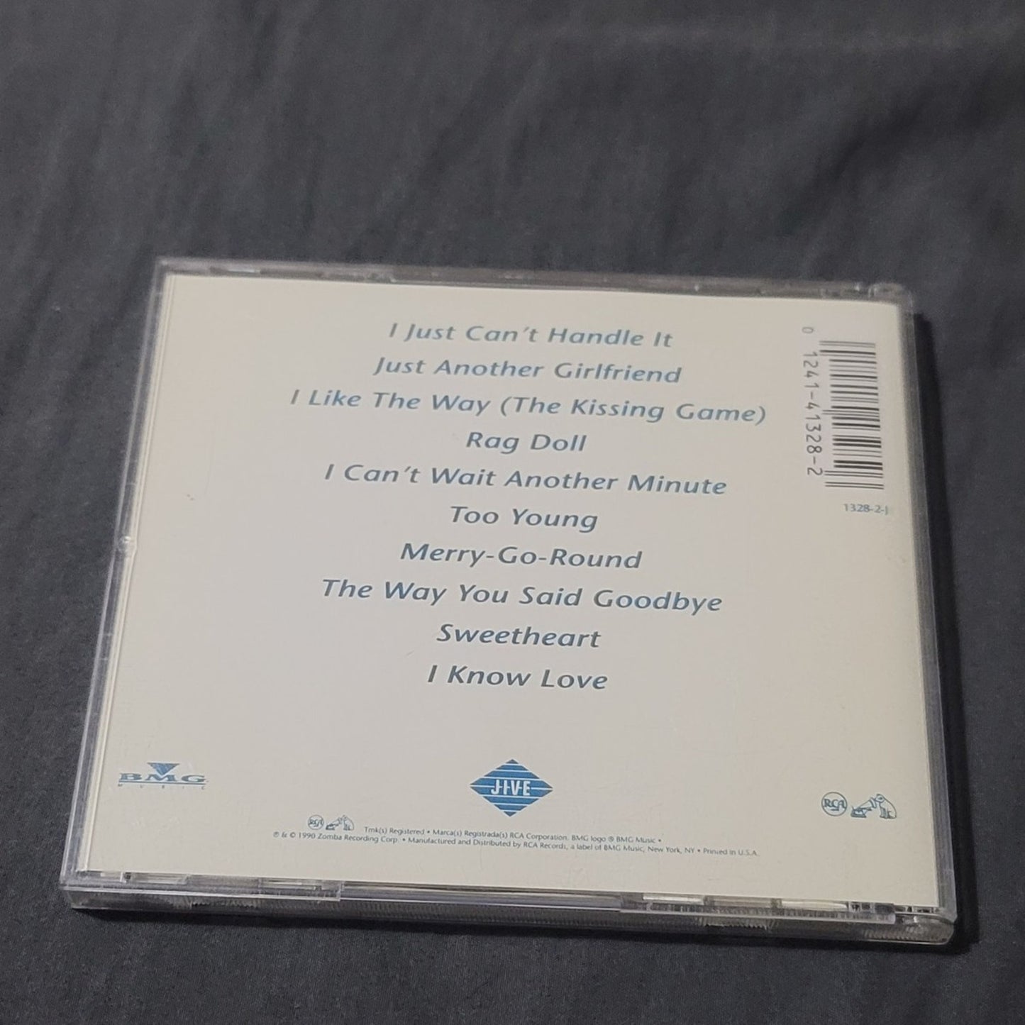 Vtg 1990 Hi-Five HI-FIVE CD