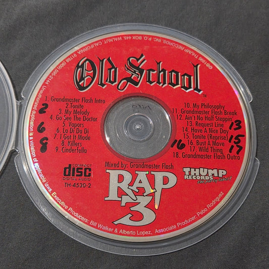 Vtg 1996 Old School Rap Volume 3 CD