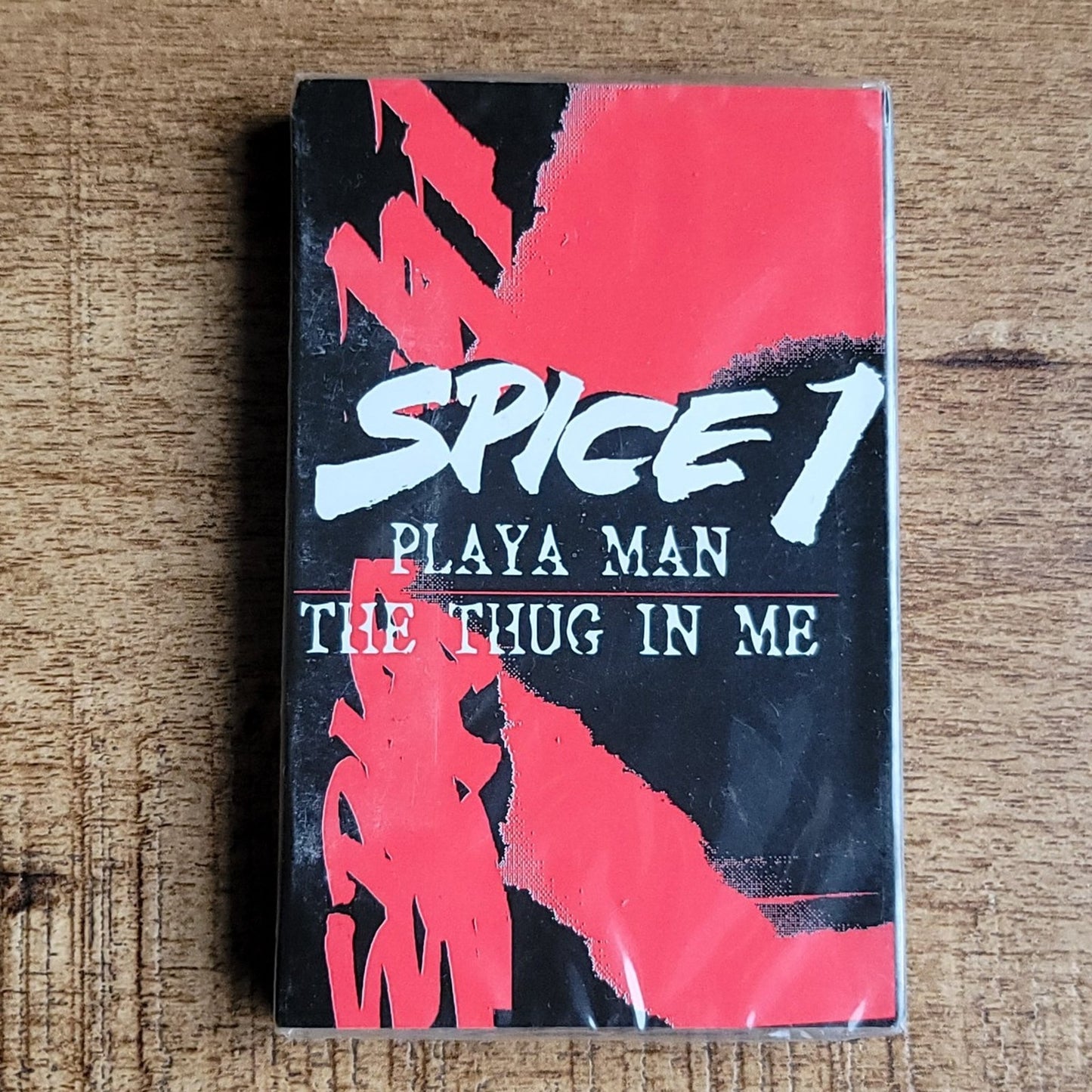 Vtg 1997 Spice 1 PLAYA MAN/ THE THUG IN ME Promo Single Cassette Tape