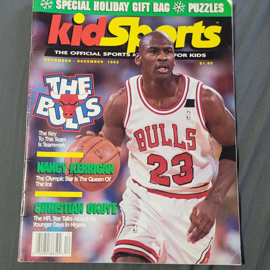 Vtg 1992 Kids Sports Magazine Michael Jordan Cover