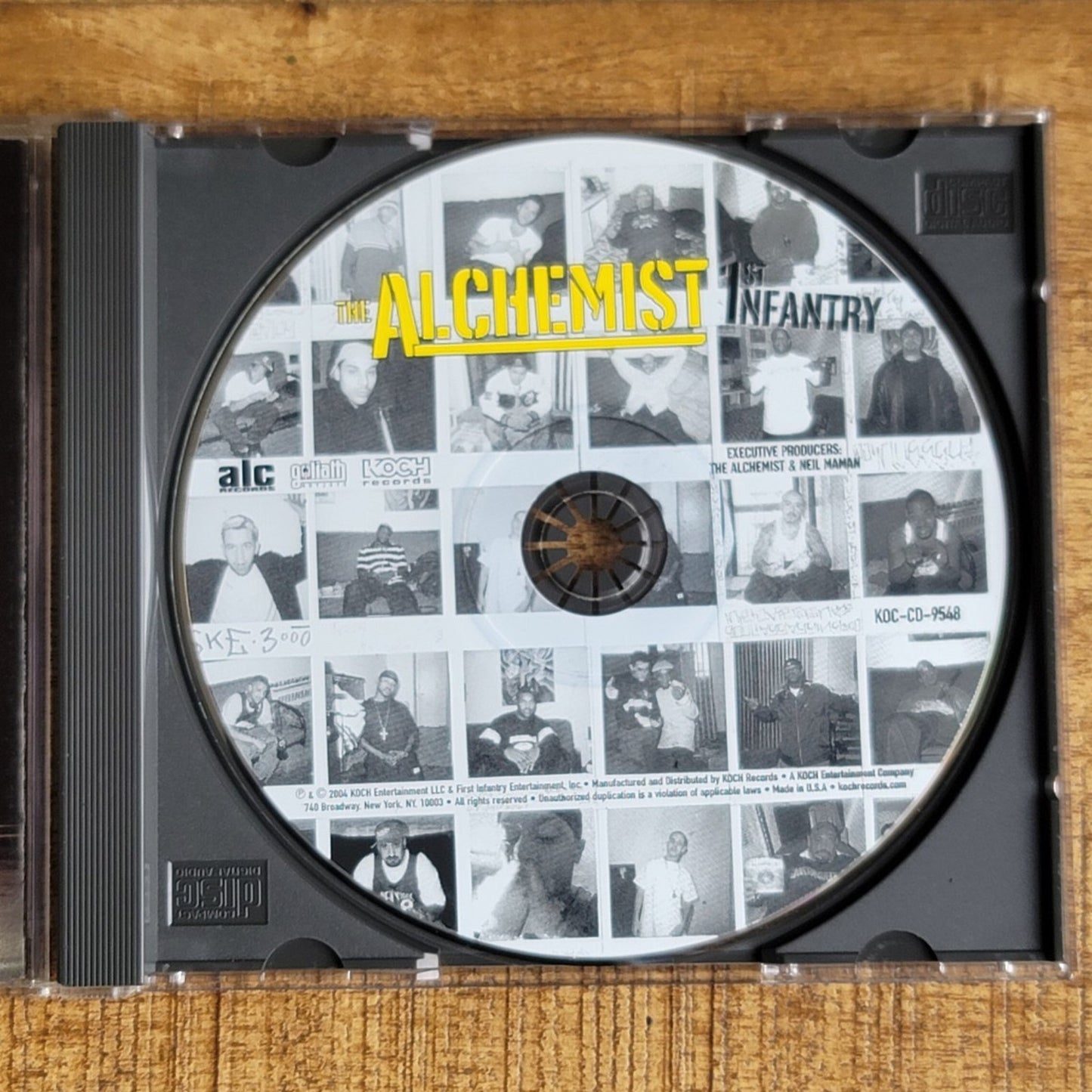 Vtg 2004 The Alchemist 1st Infantry CD Hip Hop Rap