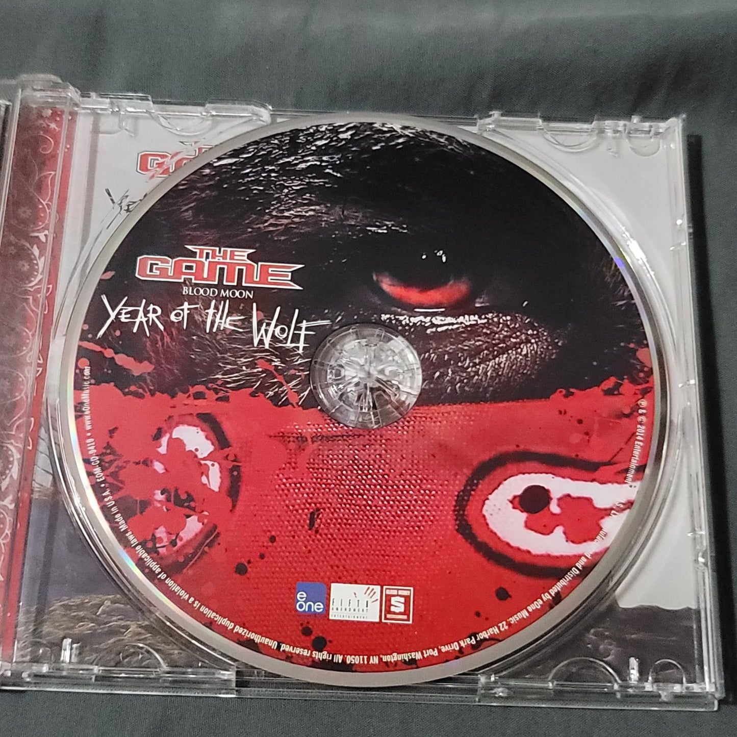 The Game Blood Moon Year of the Wolf Autographed CD