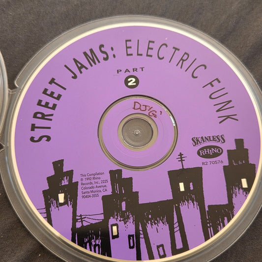 Vtg 1992 STREET JAMS: ELECTRIC FUNK PART 2 CD