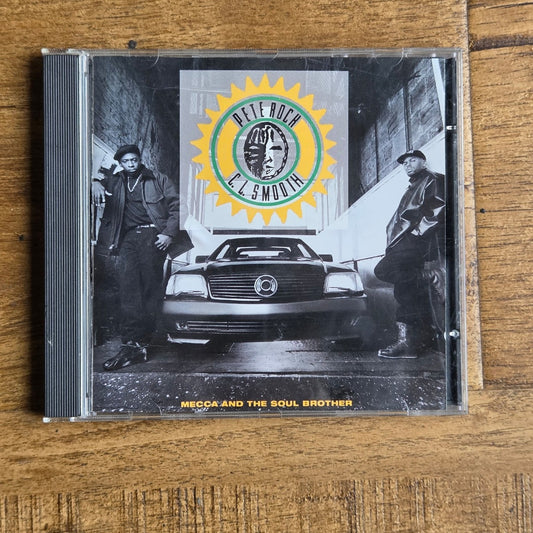 Vtg 1992 Pete Rock & CL Smooth MECCA AND THE SOUL BROTHER CD RAP HIP HOP