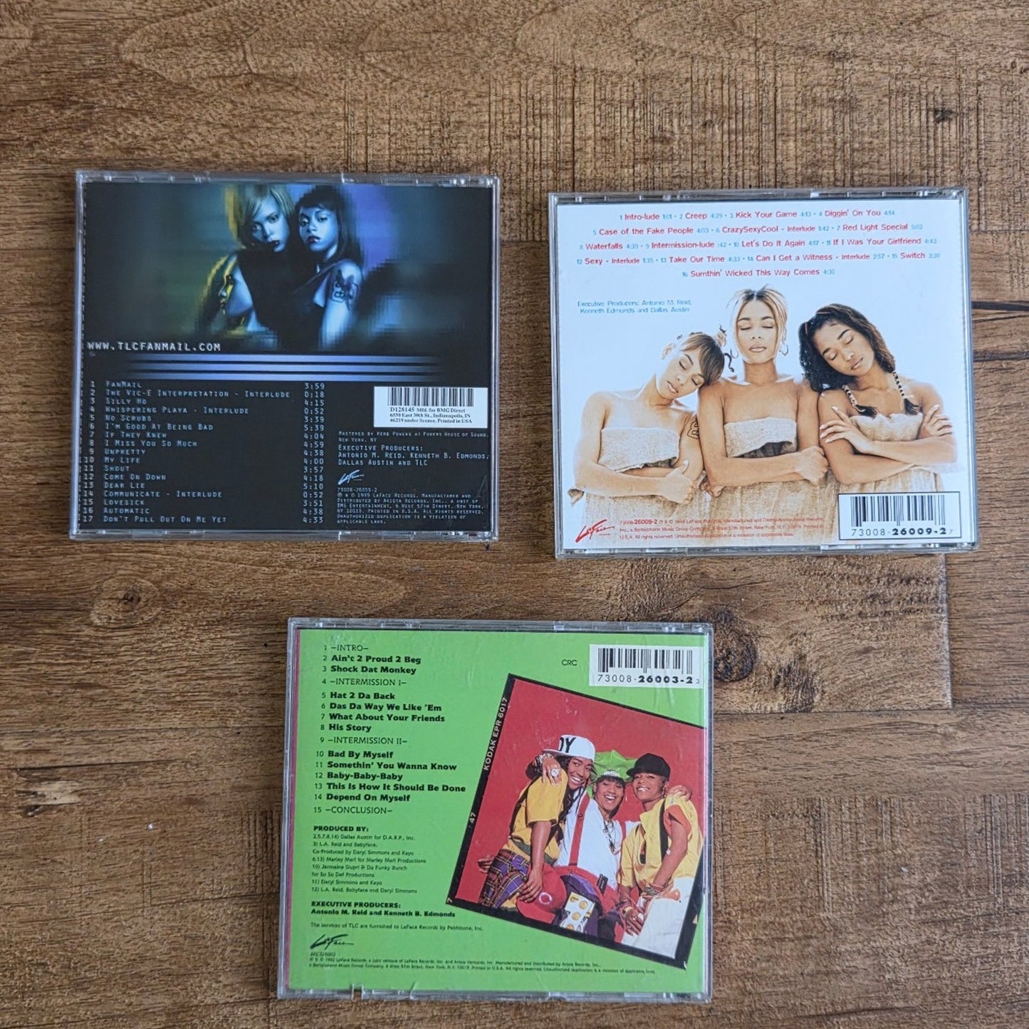 Vtg TLC CD BUNDLE