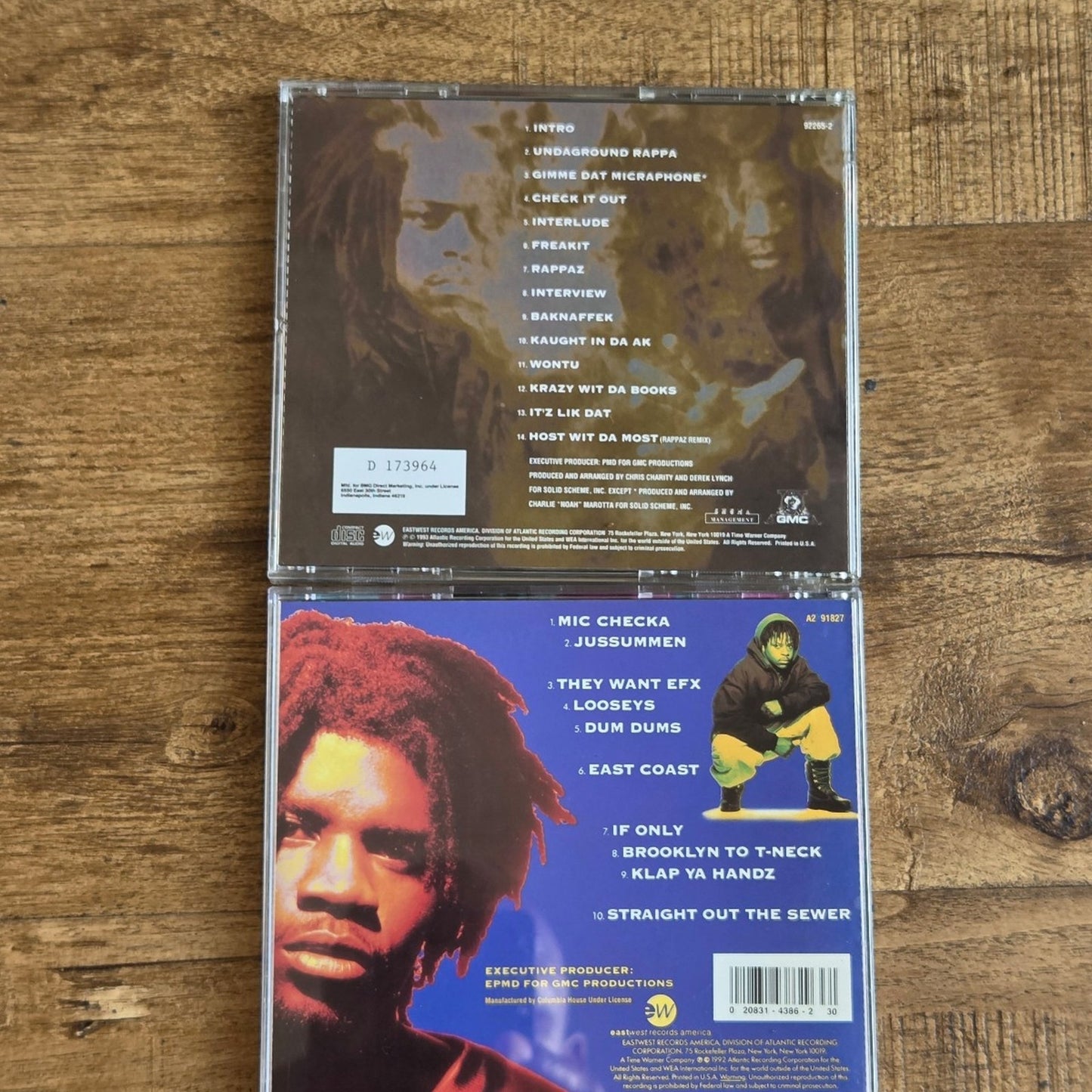 Vtg 90s DAS EFX CD BUNDLE RAP HIP HOP