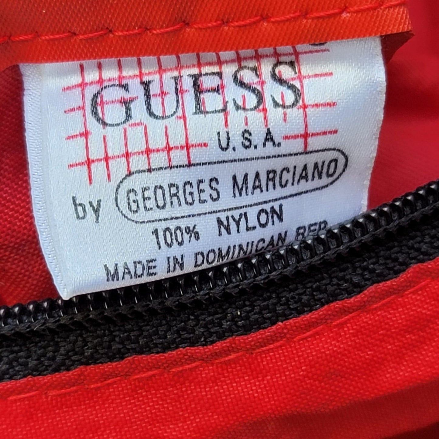 Vtg GUESS Tote Shoulder Bag