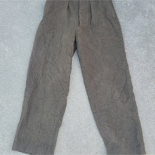 Vtg 1957 Miller & Gabbe Limited Canadian Army Wool Pants