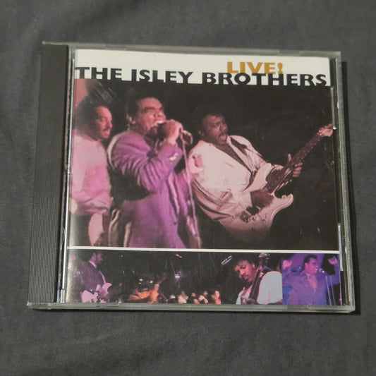 Vtg 1993 THE ISLEY BROTHERS LIVE! CD