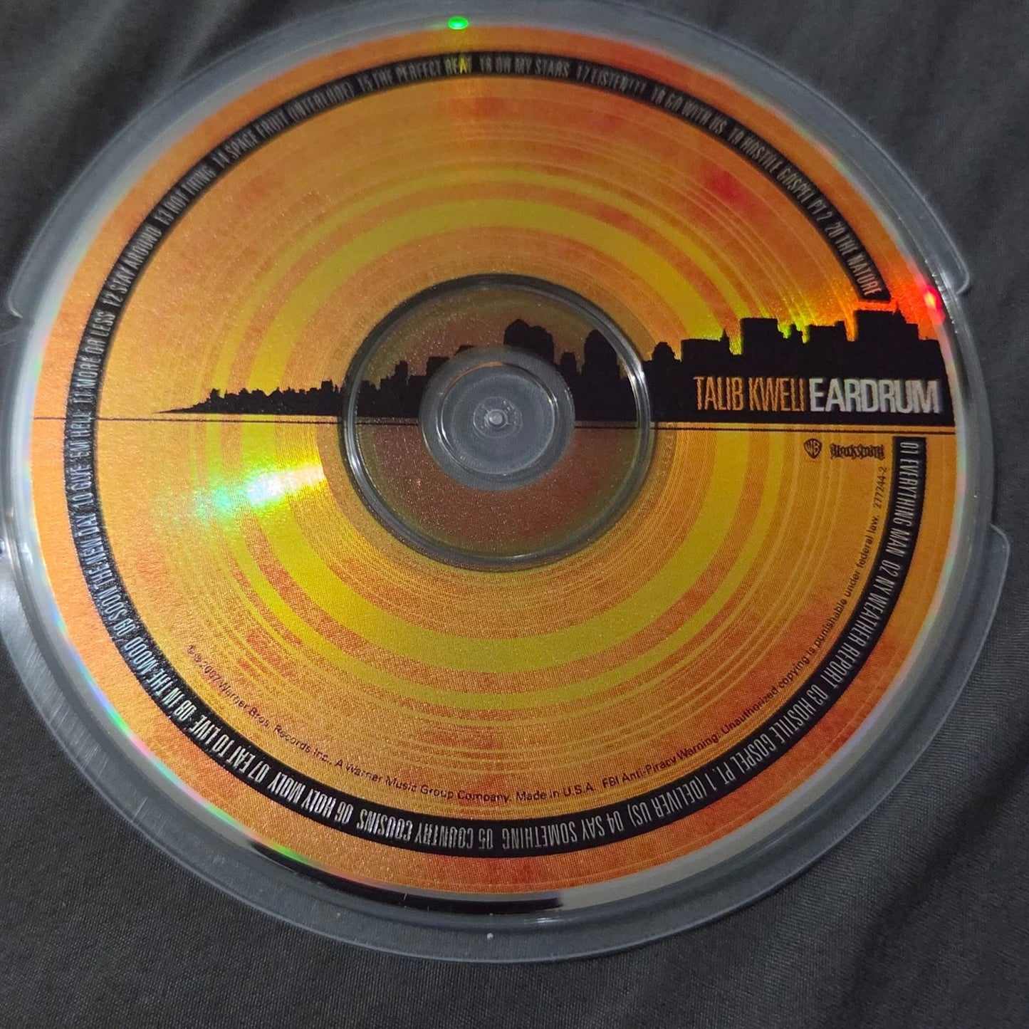Talib Kweli Eardrum CD Rap Hip Hop