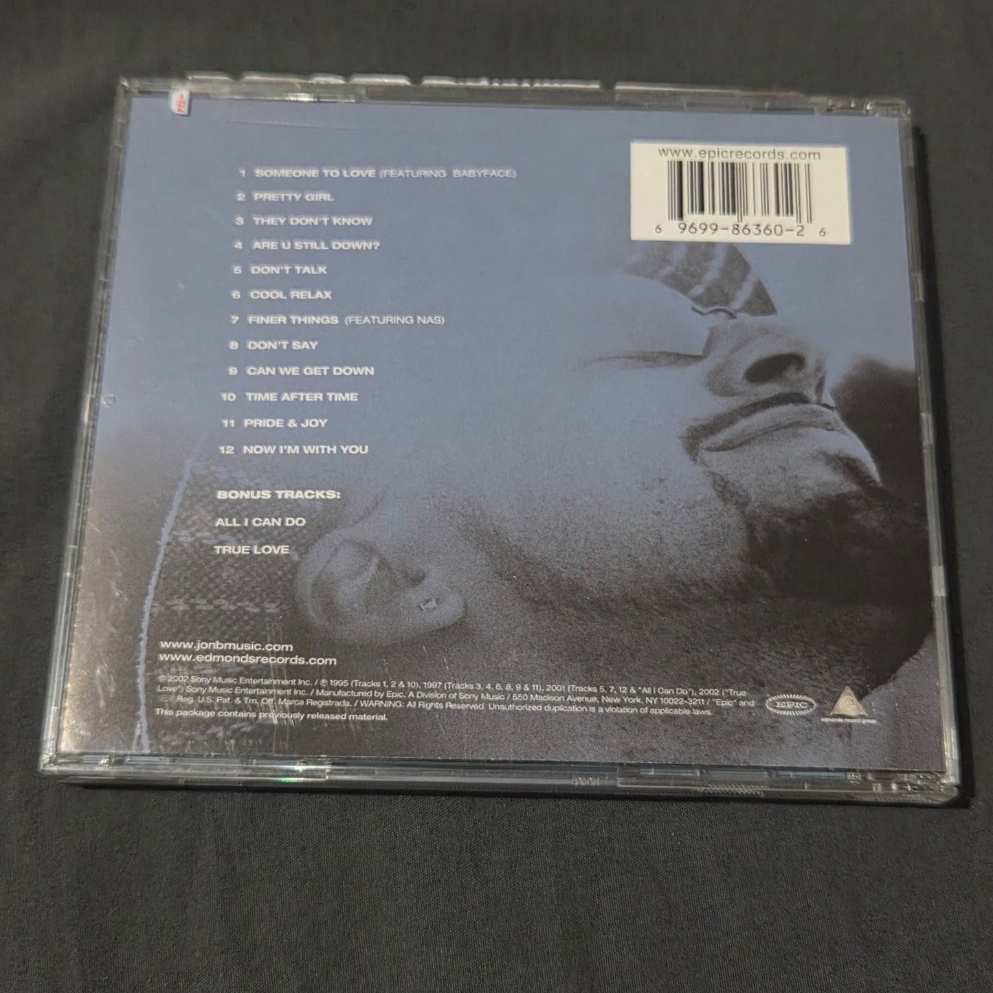 Vtg 2002 Jon B GREATEST HITS... ARE U STILL DOWN? CD w/HYPE STICKER