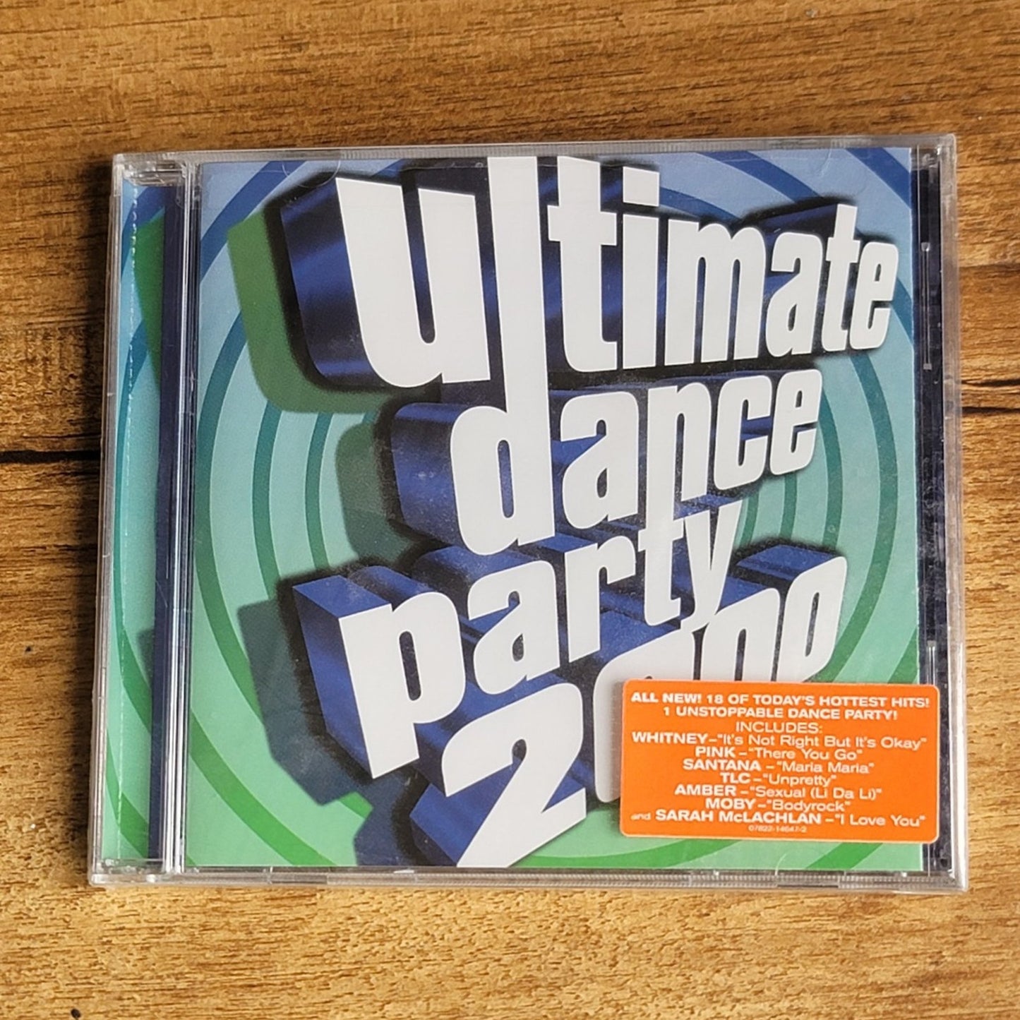 Vtg 2000 Ultimate Dance Party 2000 CD Sealed w/Hype Sticker