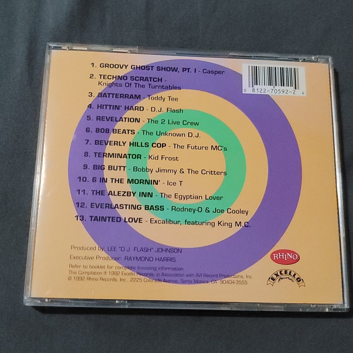 Vtg 1992 West Coast Rap Vol. 3 Compilation CD