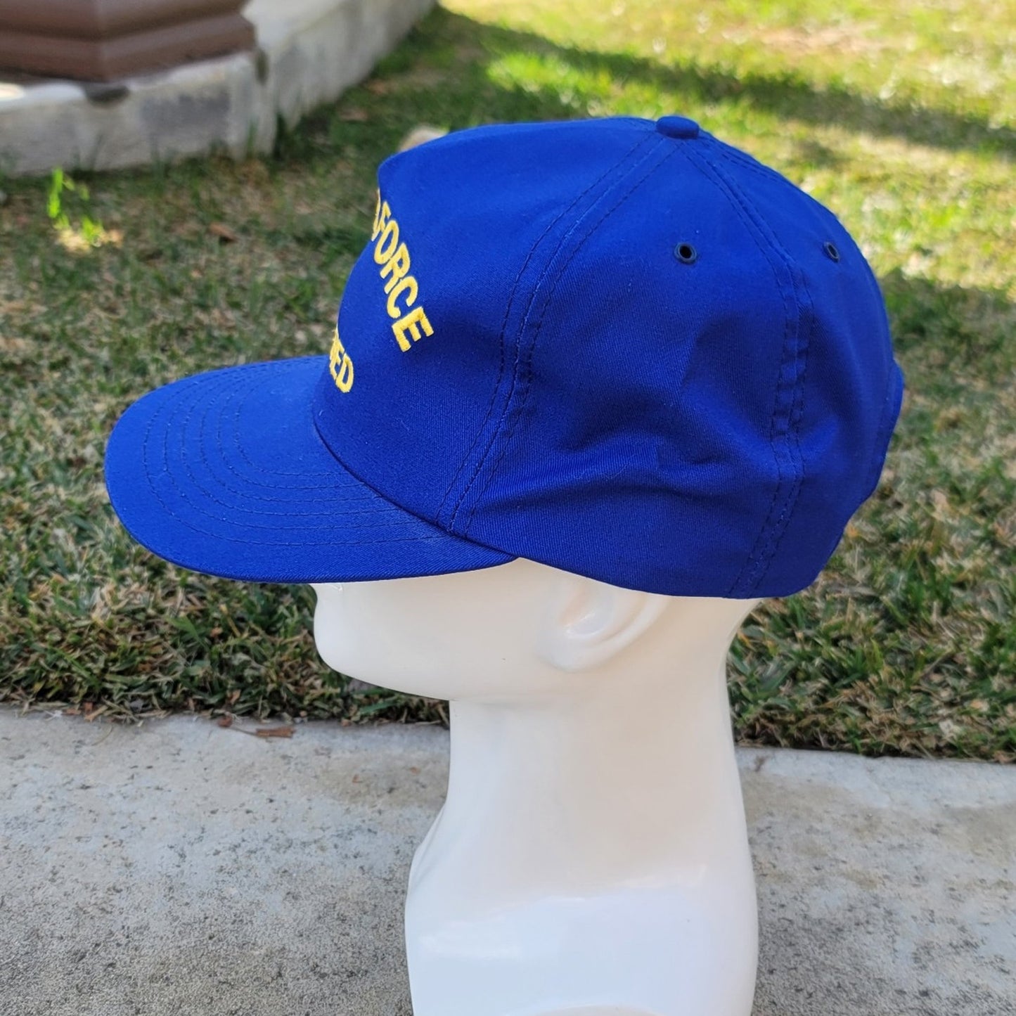 Vtg US Air Force Snapback Retired Hat