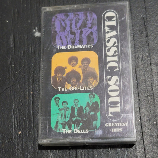 Vtg 1972 Classic Soul GREATEST HITS Cassette Tape