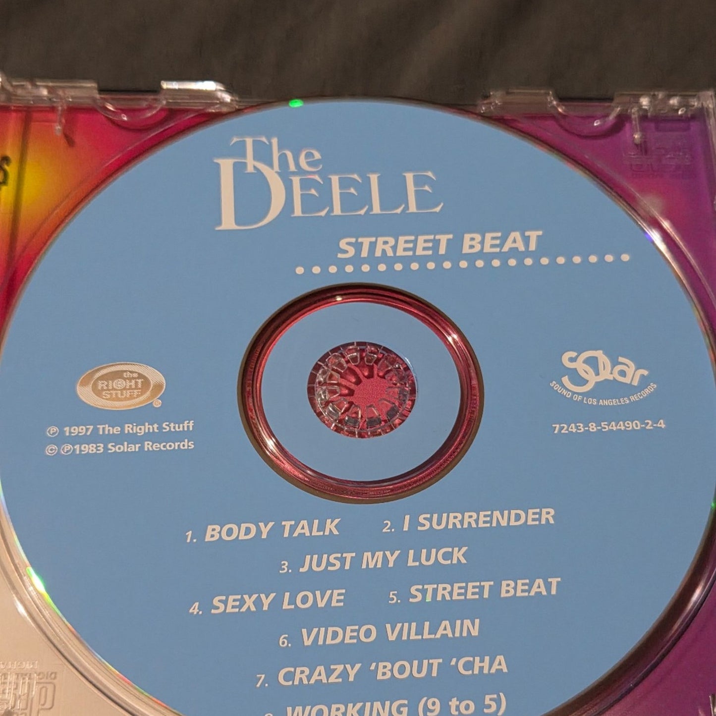 Vtg 1997 The Deele STREET BEAT CD w/ Hype Sticker