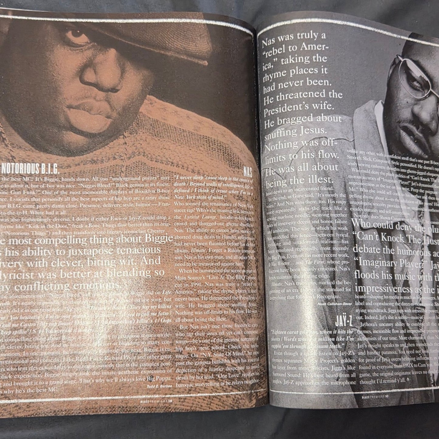 Vtg 1998 Fall Blaze Vibe Method Man Cover Magazine Rap Hip Hop
